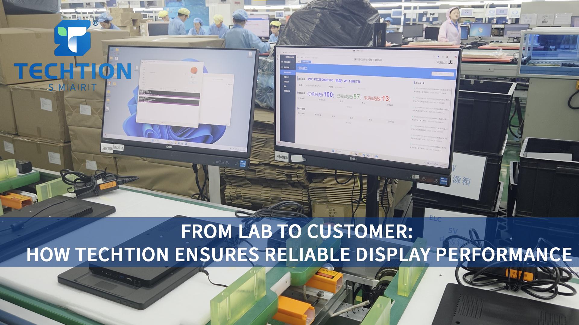 From Lab to Customer: How Techtion Ensures Reliable Display Performance
