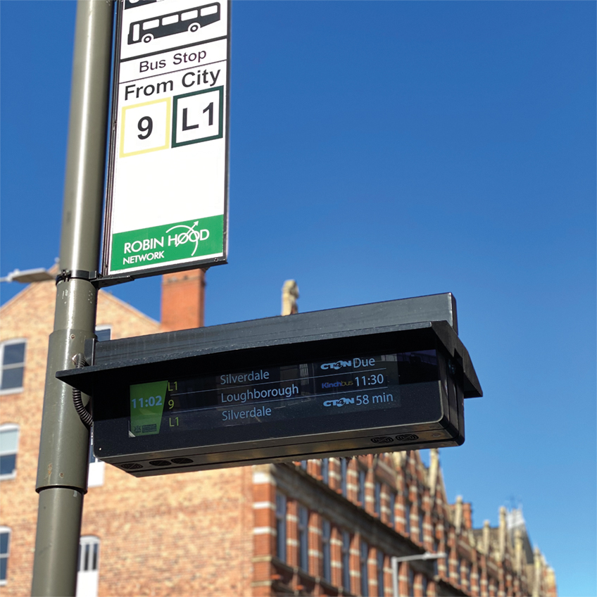 Stretched Bar Display：Visual Innovators in The Traffic Scene