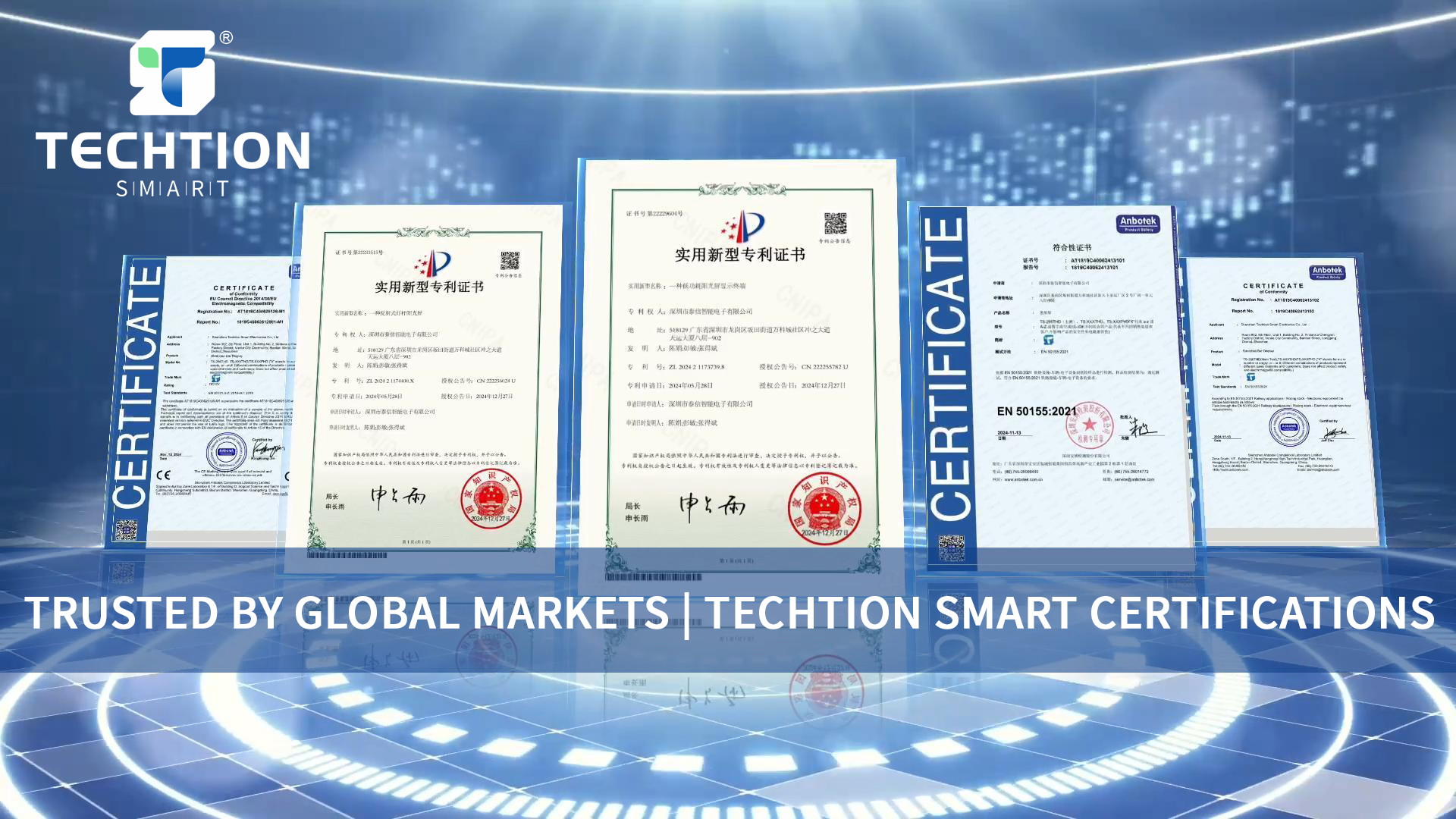 Trusted by Global Markets | Techtion Smart Certifications