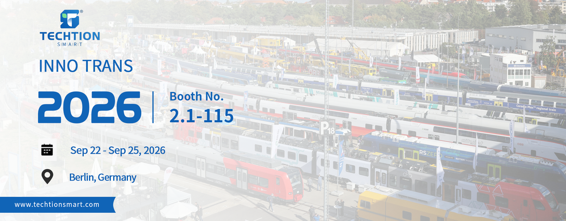 Invitation to Meet Techtion Smart at Inno Trans 2026