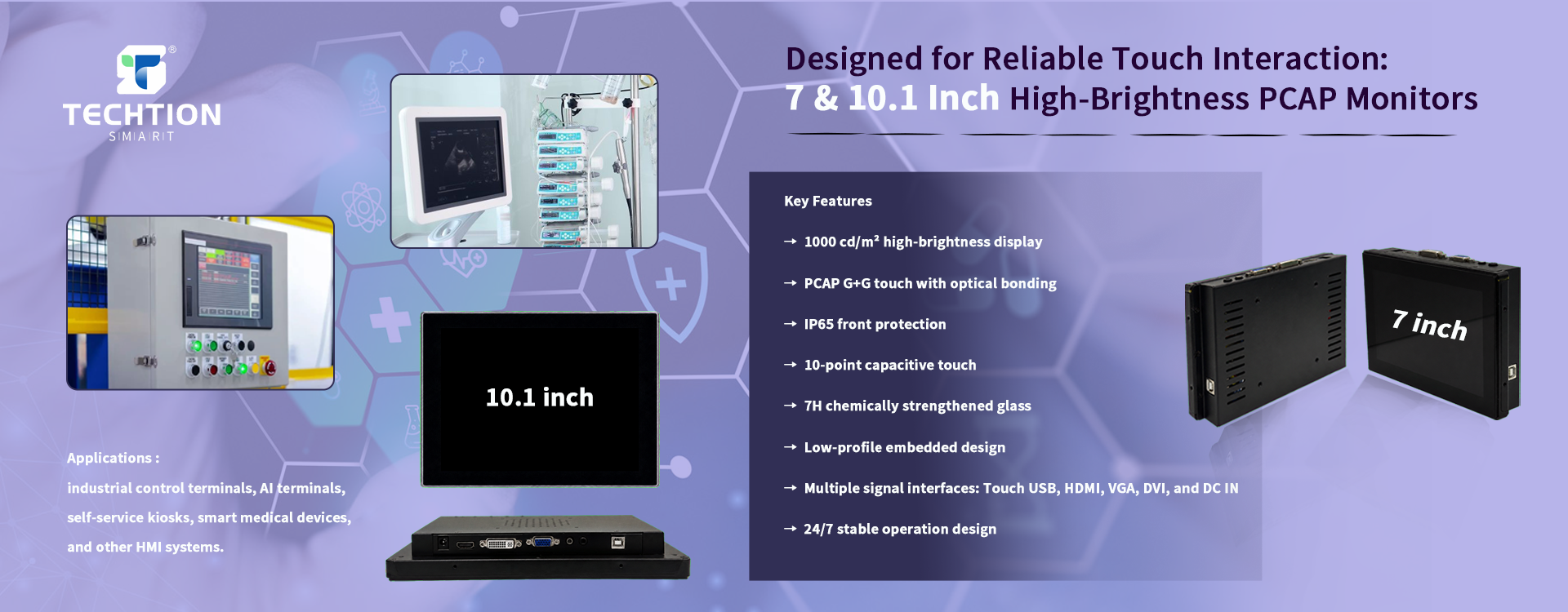 Designed for Reliable Touch Interaction: 7