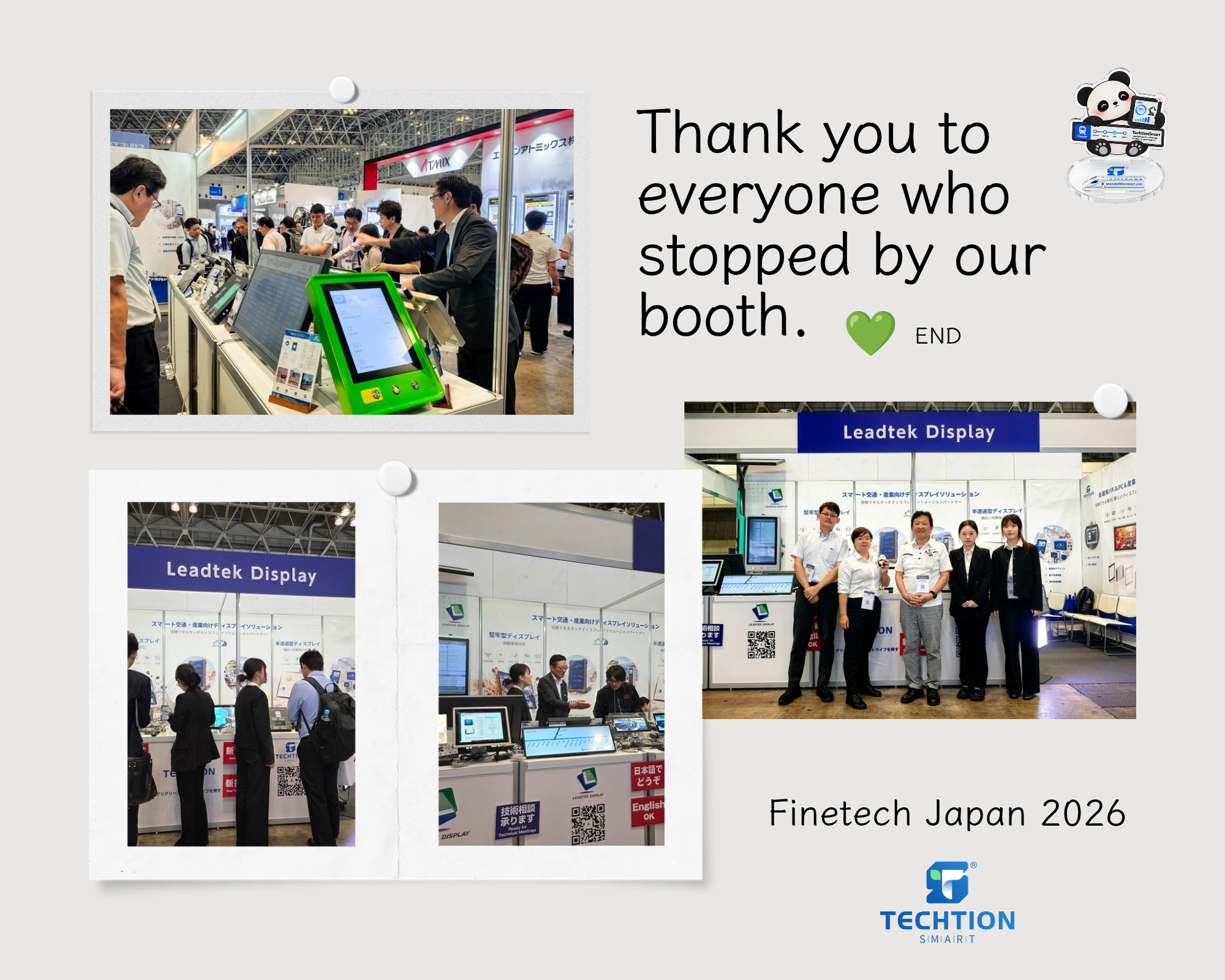 Three Days, One Goal: Techtion Smart at FINETECH JAPAN 2026