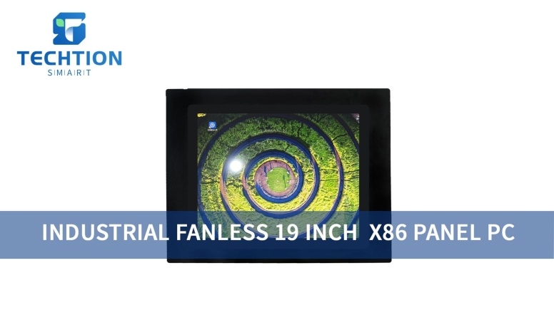INDUSTRIAL FANLESS 19 INCH X86 PANEL PC