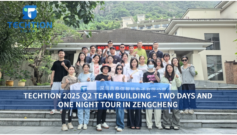Techtion 2025 Q2 Team Building – Two days and one night tour in Zengcheng